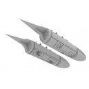 C-032 průzkumné kontejnery pro MiG-21F 1/72